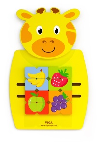 Panou de perete activ Mozaic cu fructe Girafă - Img 2