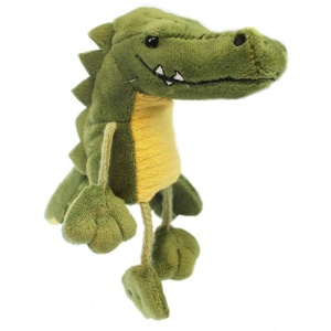 Păpușă cu degete de crocodil