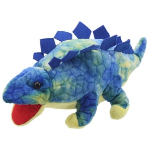 Păpușă de teatru Stegosaurus, seria Baby Dinosaurs, 35 cm.
