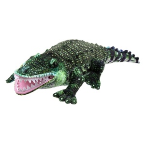 Păpușă pentru teatru, Aligator, seria Animale Mari, 80 cm.