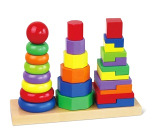 Puzzle vertical din lemn turn - Img 4