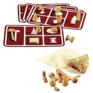 Tactilo - set cu figuri din lemn - Img 2