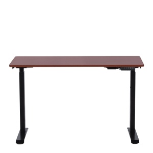 Birou ergonomic cu reglare a înălțimii Carmen CR-119 - mahon-negru - Img 2