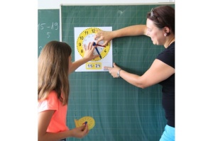 Ceas educativ, magnetic