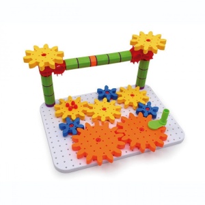 Constructor STEM cu roți dințate 340 piese - Img 2
