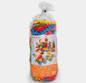 Constructor tip waffle din 200 de piese în sac
