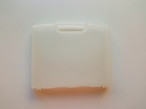 Cutie din plastic transparentă (22×15,5×3,5 cm)