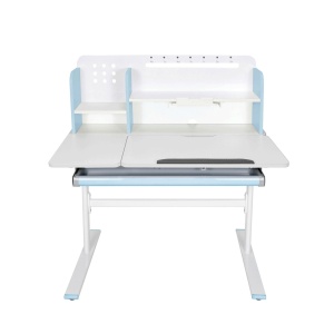 Ergo Light 1003A Birou cu înălțime reglabilă, albastru RFG