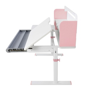 Ergo Light 1003A Birou cu înălțime reglabilă, roz RFG - Img 5