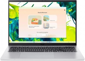 Laptop Acer Aspire Go 16, 16", Intel Core 7, 16GB RAM, 512GB SSD, argintiu