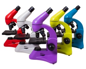 Microscop Levenhuk Rainbow 50L PLUS Orange (Portocaliu)