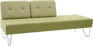 Modul FLOE trimestrial cu 2 spătare - verde