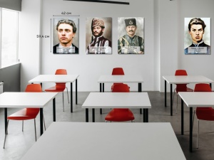 Portrete ale Revoluționarilor Bulgari, 16 buc, format A2