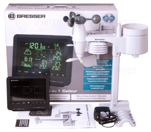 Stație meteorologică 5-in-1 cu display color, black - Img 2