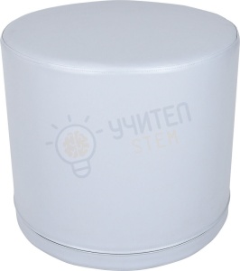 Taburet, diametru 50 cm - gri
