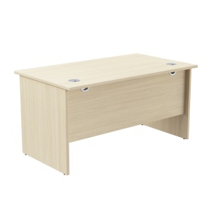 Birou Optima Plus de la Narbutas, 1400 x 800 x 720 mm, stejar albit