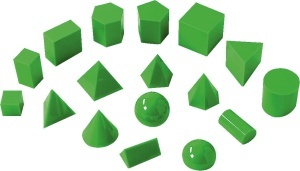 Corpuri geometrice 17 buc