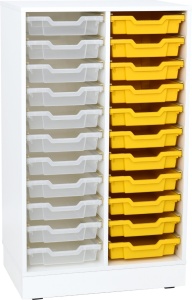Etagere Grande L pentru recipiente - 2 coloane - arțar - Img 4