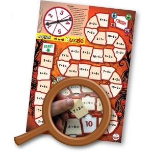 Joc Puzzle Înmulțire 6 până la 9