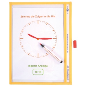 Mape educaționale transparente A4, set 10 buc. - Img 2