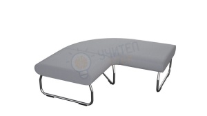 Modul Legva 90 de grade, gri