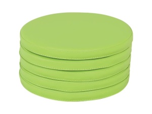 Perne rotunde 5 buc. - verde lime