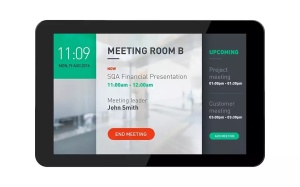 Philips 10BDL4551T/00 - Display interactiv 10" multi-touch (5 puncte) XGA Android 8 cu tehnologie P-cap, cameră și difuzoare încorporate, memorie internă, POE, programator și interfață interactivă.