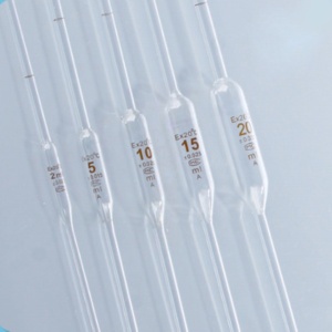 Pipetă volumetrică 10 ml (roșu)