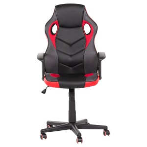Scaun gaming Carmen 7519 - negru-roșu - Img 2