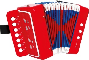 Acordeon pentru copii Roșu
