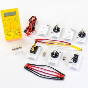 Circuite electrice simple cu multimetru, cu conectare magnetică - Img 1