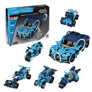 Constructor Blue Phantom Bugatti - 6 în 1 - Img 1