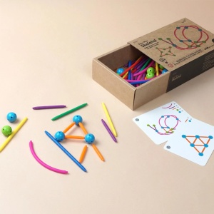 Constructor geometric de contururi Busy Play Skeletal - Img 2