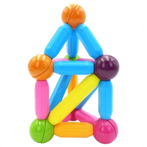 Constructor magnetic Edu 38 piese - Img 4