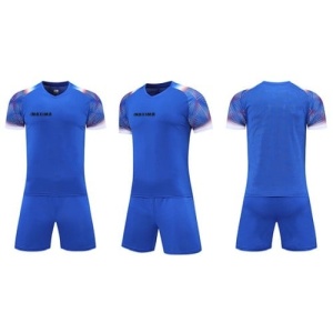 Echipament pentru fotbal / volei / handbal, Set tricou cu pantaloni scurți, Albastru