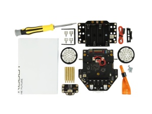 Maqueen Plus V3 Laser Navigator – Robot STEM de concurs cu navigație laser matriceală - Img 2