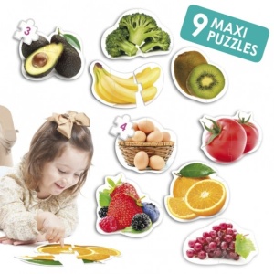 Maxi puzzle-uri cu alimente sănătoase