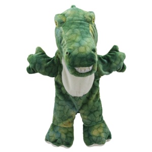 Papusa pentru teatru de papusi, Crocodil cu corp intreg, 6204, seria ECO