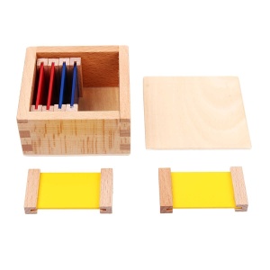 Plăcuțe colorate Montessori (set mic) - Img 2