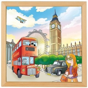 Puzzle cu ramă "Londra"