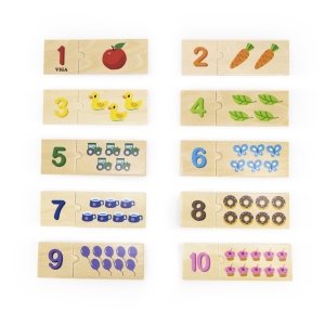 Puzzle din lemn Conectează numerele - Img 2