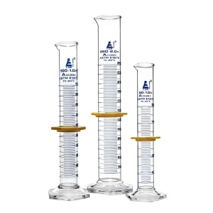 Set 3 cilindri gradați clasa A cu spumă de protecție – 50/100/250 ml - Img 3