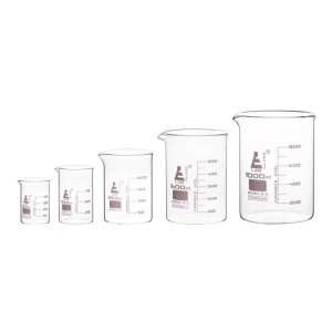 Set pahare Berzelius borosilicate cu spumă – 5 mărimi - Img 2