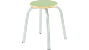 Taburet Flexi verde mărimea 5