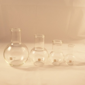 Balon cu fund plat pentru fierbere 1000 ml