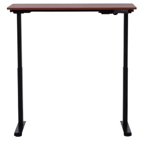 Birou ergonomic cu reglare a înălțimii Carmen CR-119 - mahon-negru - Img 3