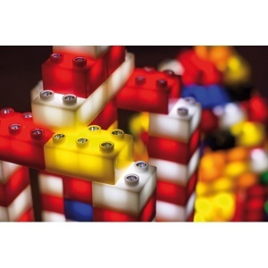 Cărămizi luminoase de construcție, Light STAX Junior Pro – 180 piese