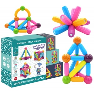 Constructor magnetic Edu 38 piese