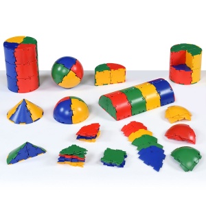 Constructor Polydron Sphere clasa set - Img 4
