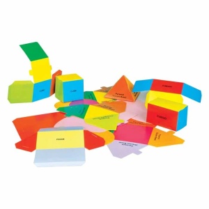 Evoluții ale corpurilor geometrice 3D - hârtie
